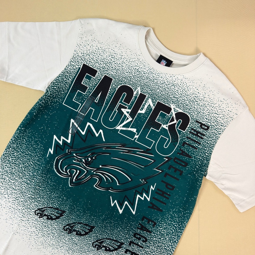 NEW Era Philadelphia Eagles Gradient Graphic T-Shirt XL NWT NFL Team Apparel